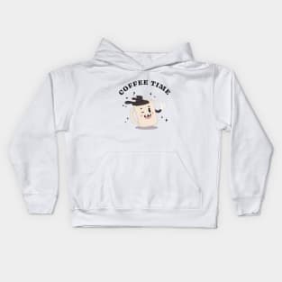 COFFEE TIME Kids Hoodie